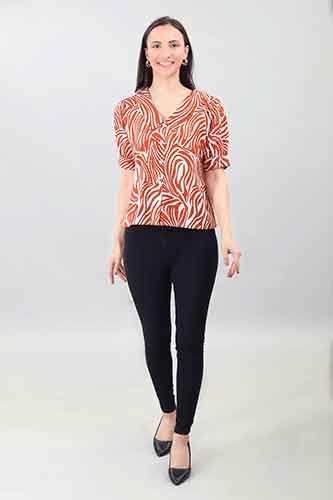 V Neck Shirt,Yellow